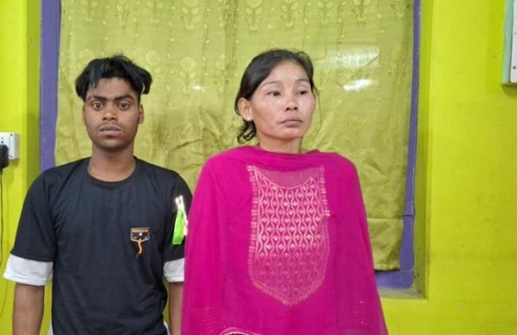 Missing housewife detained by Churaibari Police while eloping with a Man to Assam Missing housewife detained by Churaibari Police while eloping with a Man to Assam